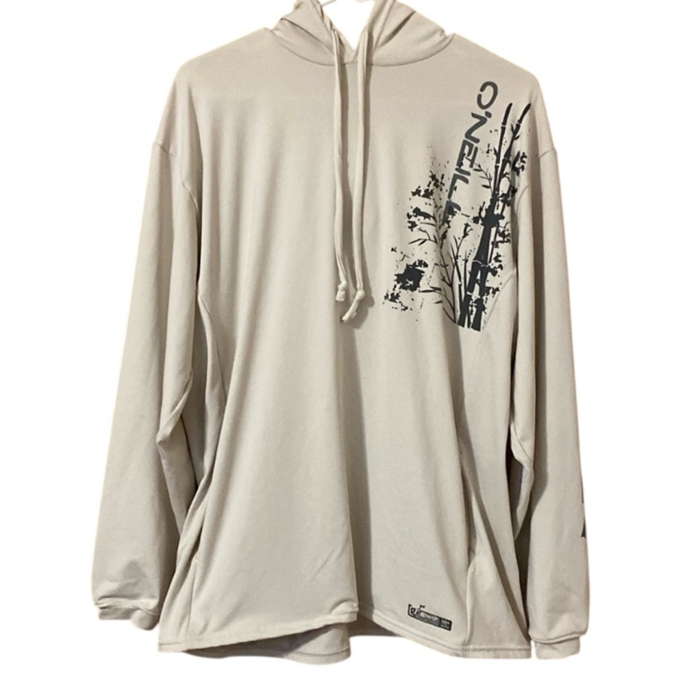 O’Neill Hooded Rashguard Beige Medium Sunshirt Swim